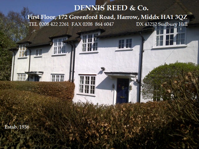 DENNIS REED & Co.  Estab. 1936.  Call 0208 422 2261
